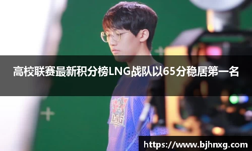 高校联赛最新积分榜LNG战队以65分稳居第一名